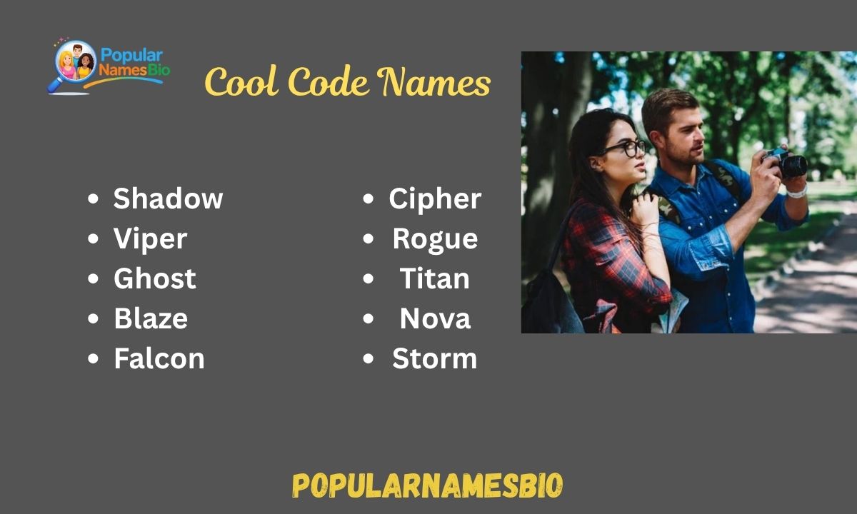 210+ Cool Code Names Ideas Select the Best One for You