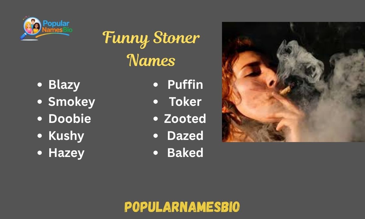 420+ Funny Stoner Names Unique Gamertags For Boys & Girls