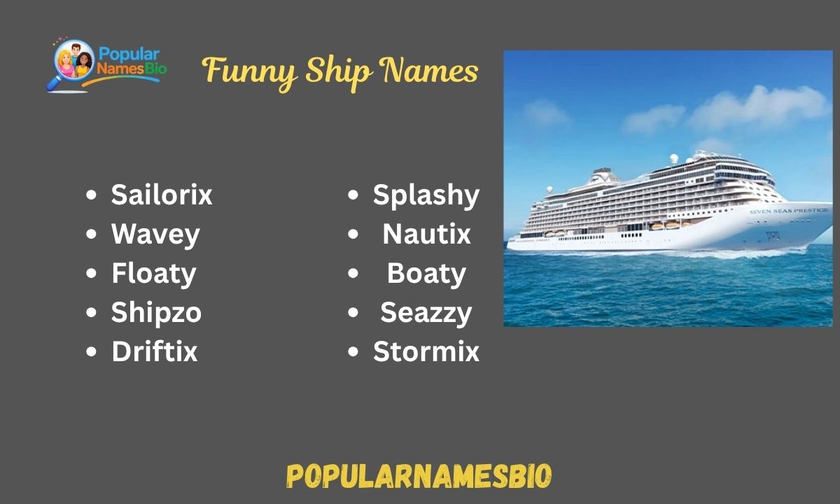 510+ Funny Ship Names SOT, Sea Of Thieves, Spaceship & Female Ideas