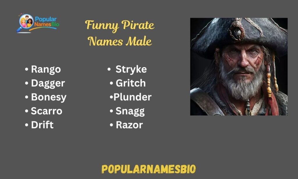 Funny Pirate Names Male