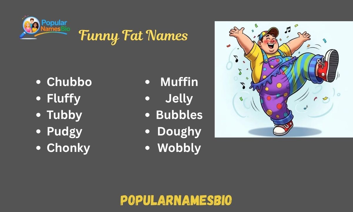 410+ Funny Fat Names Unique, Trending, Cool, Nickname