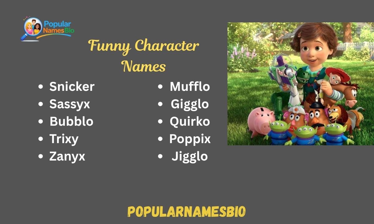450+ Funny Character Names Dirty For Games, Movies, Male & Female