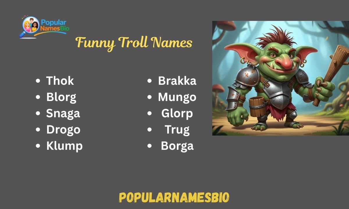 450+ Funny Troll Names Best, Unique, Fantasy, DND, RPG