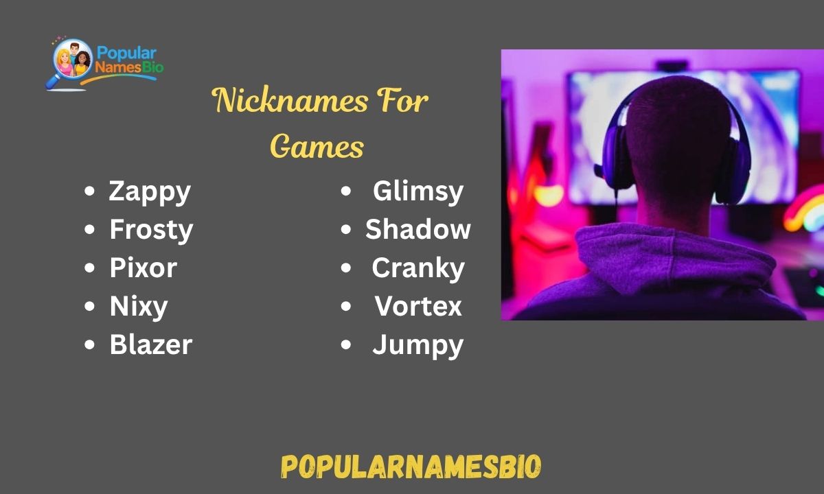 480+ Nicknames For Games Funny, Unique, Cute & Cool For Boys & Girls