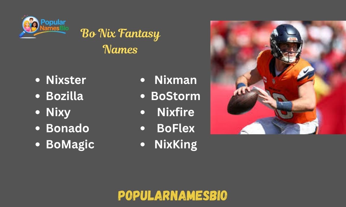 490+ Best Bo Nix Fantasy Names Funny, Dirty & Cool For 2026 (1)