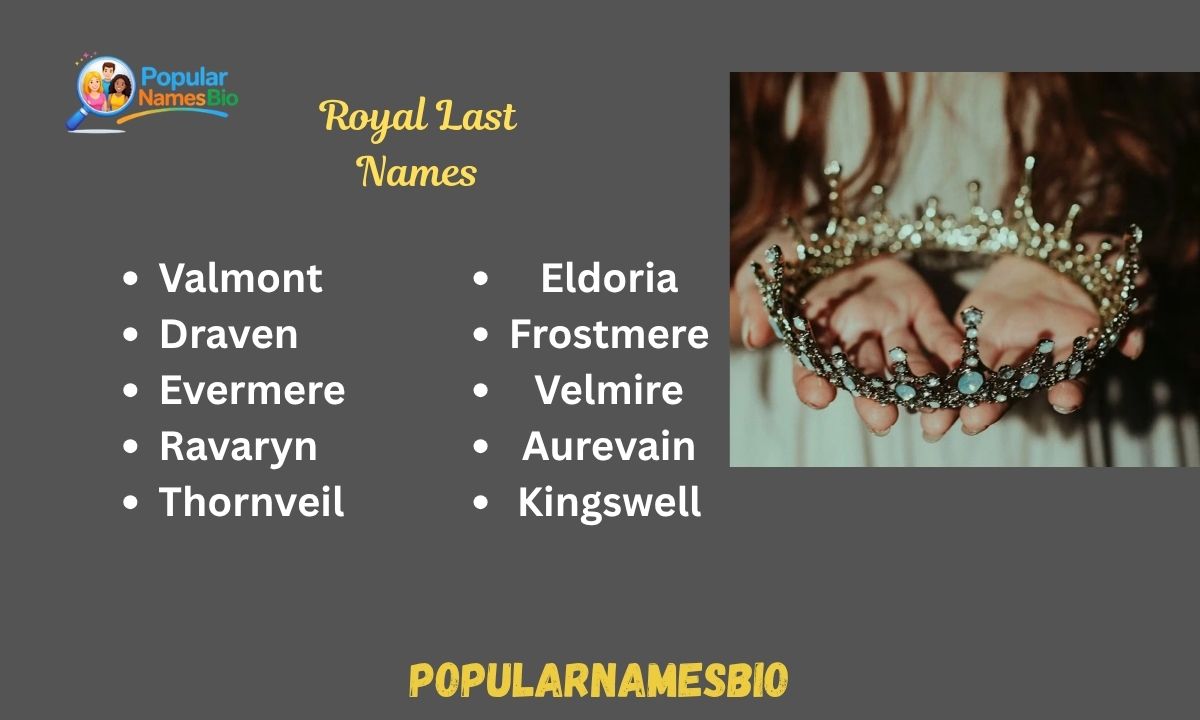 510+ Fantasy Royal Last Names Medieval, Greek & French For Boys