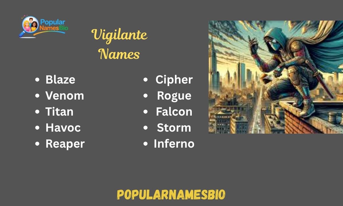 510+ Vigilante Names Generator – Cool, Unique & Powerful Ideas (Hero & Characters)