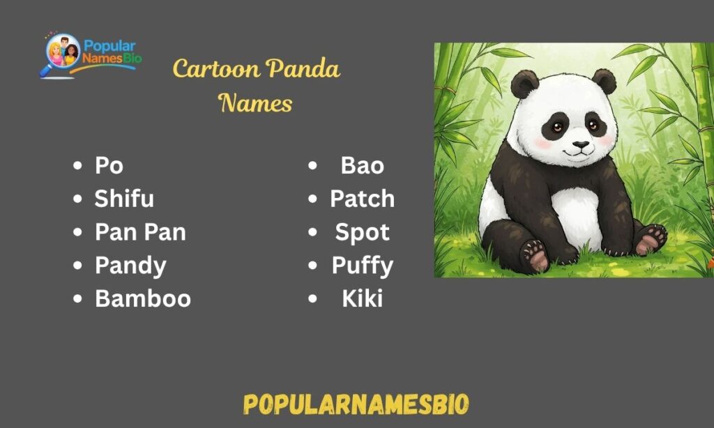 Cartoon Panda Names