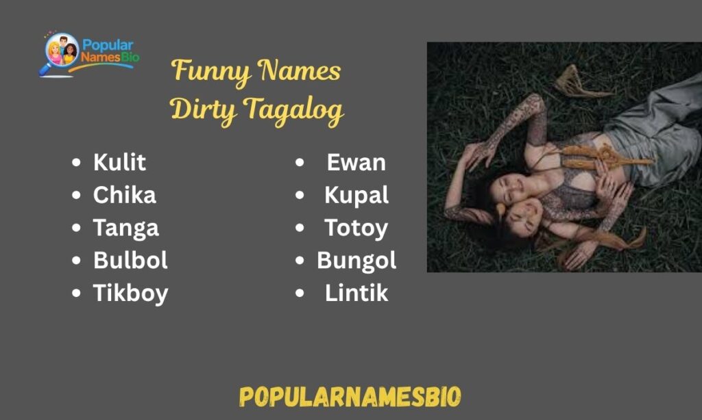 Funny Names Dirty Tagalog