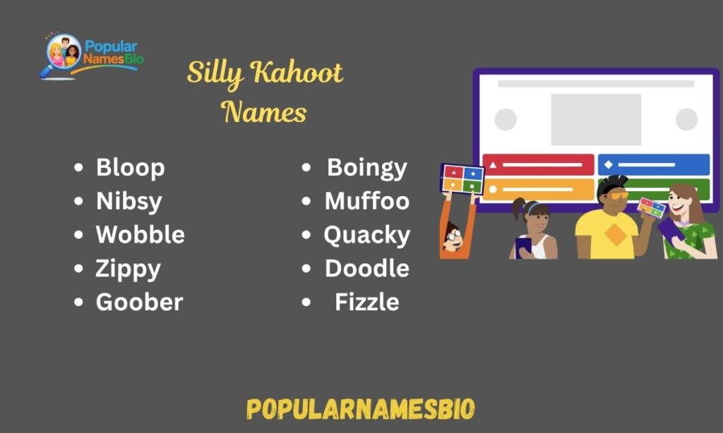 Silly Kahoot Names