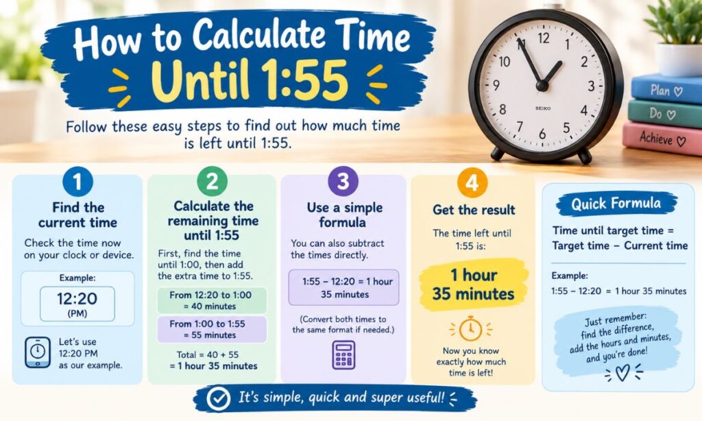 _How to Calculate Time Until 155